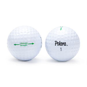 Ultimate Straight - One Dozen Golf Balls - Polara Golf